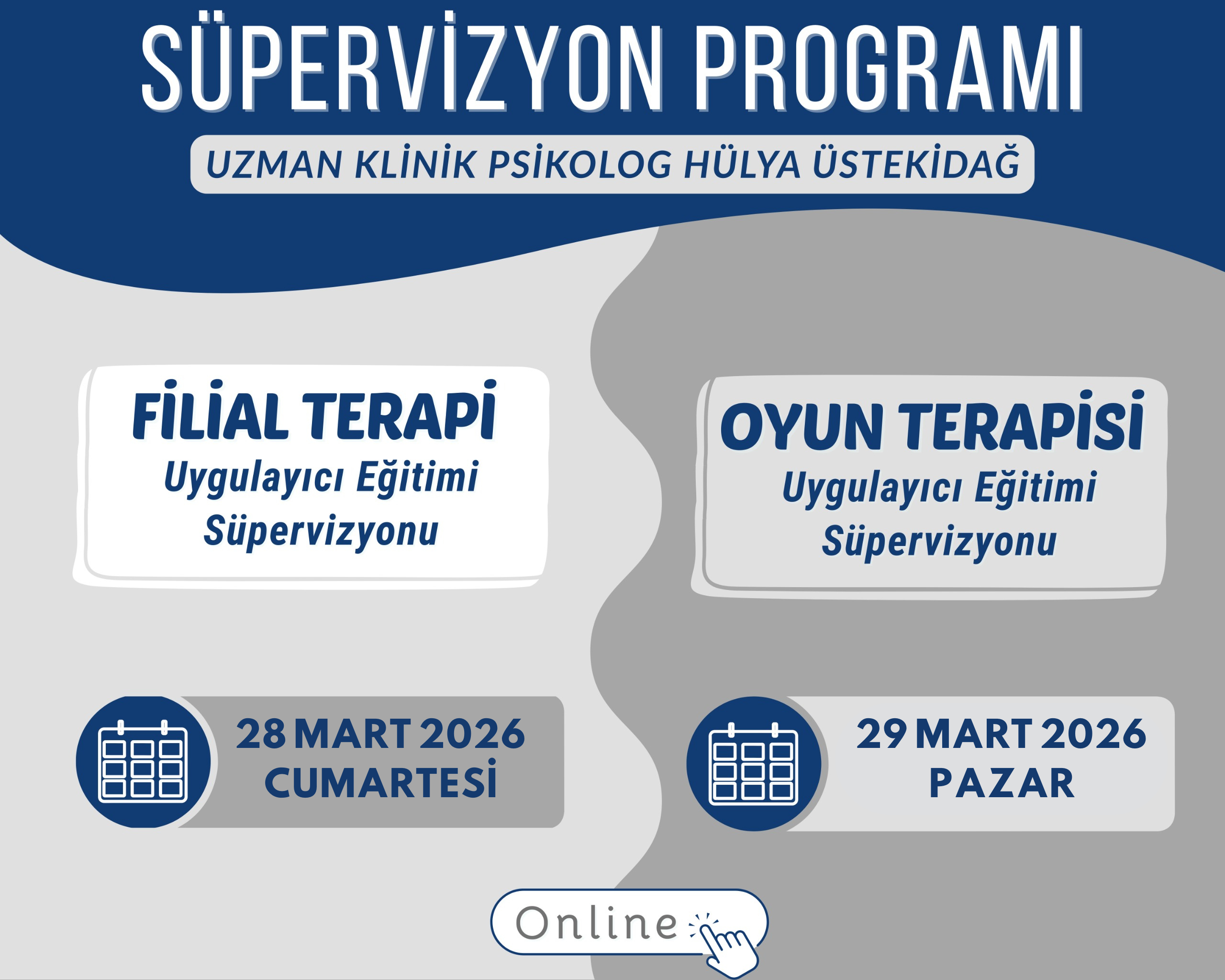 Filial Terapi ve Oyun Terapisi Süpervizyon Programı